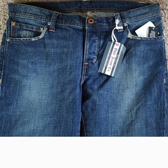 Polo by Ralph Lauren Blue Straight Leg Jeans - Picture 2 of 7